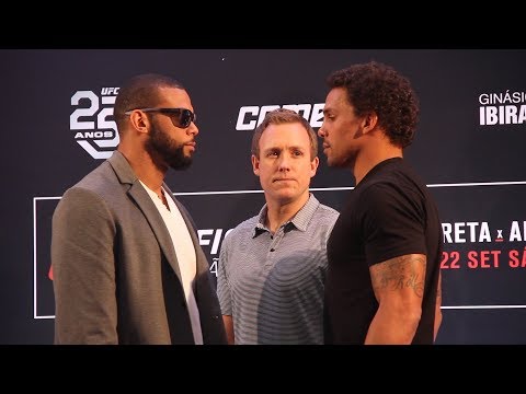 UFC Sao Paulo Media Day Staredowns - MMA Fighting