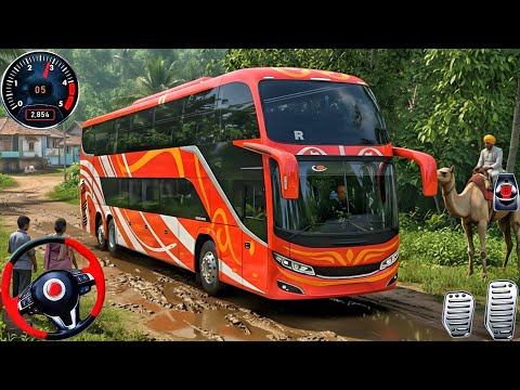 Offroad Bus Simulator 2026 - Heavy Bus Offroad Driving - Bus Game Android Gameplay