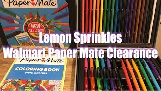WALMART Paper Mate CLEARANCE Doodling Color Kit Flair Pens Ink Joy Pens Pencils