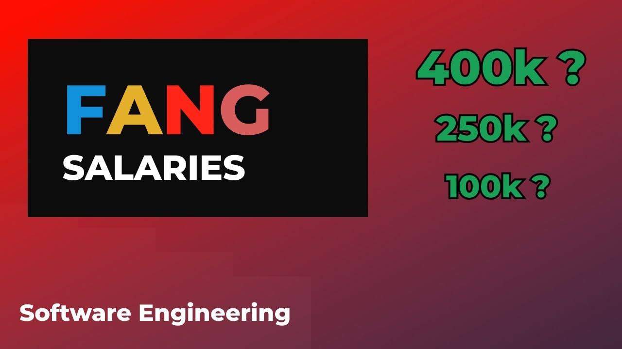 How much do FANG Software Engineers make?