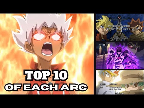 Who are the TOP 10 STRONGEST Characters in EACH ARC of Beyblade Metal Fury (Beyblade Metal Series)