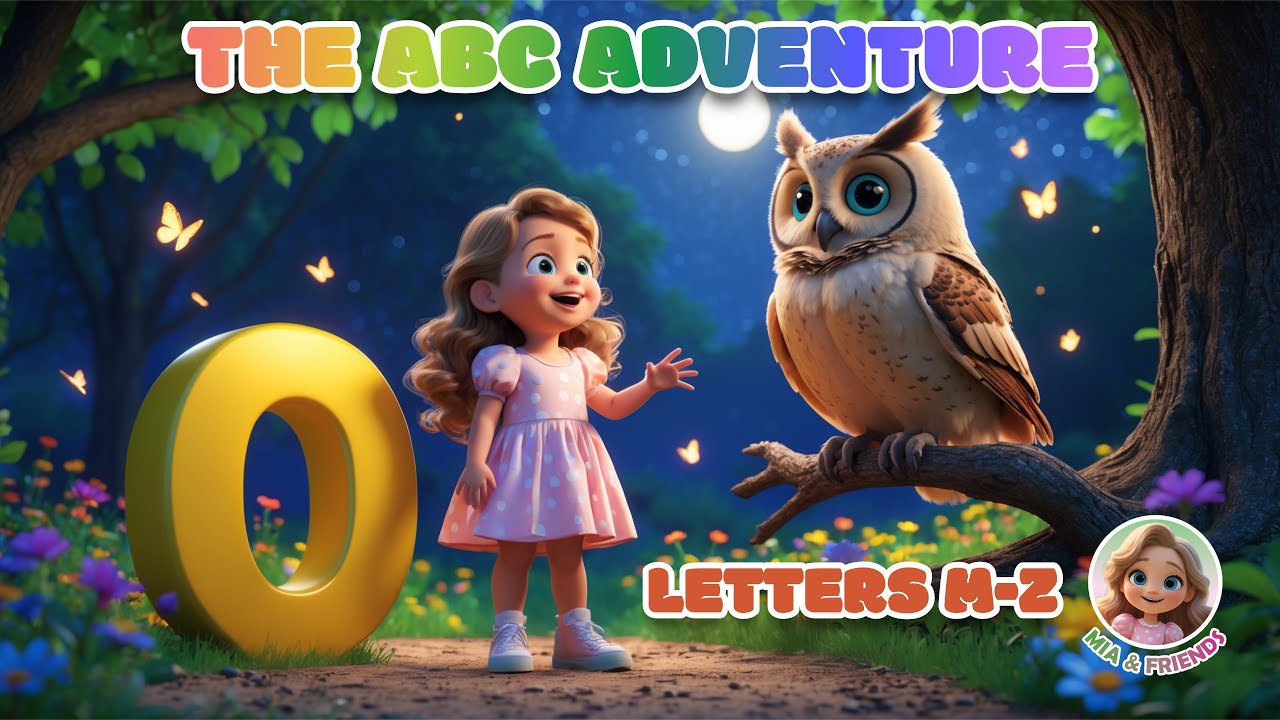 THE ABC ADVENTURE! 🌟 Fun Alphabet Learning for Kids | Letters M - Z