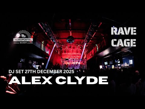 ALEX CLYDE - Rave Cage @ Nordportal Baden | Live DJ Set (Hard Techno)