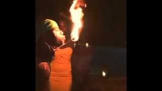 preview picture of video 'Fire Spittas at The Destination Experience - Golden Eye Resort, Jamaica'