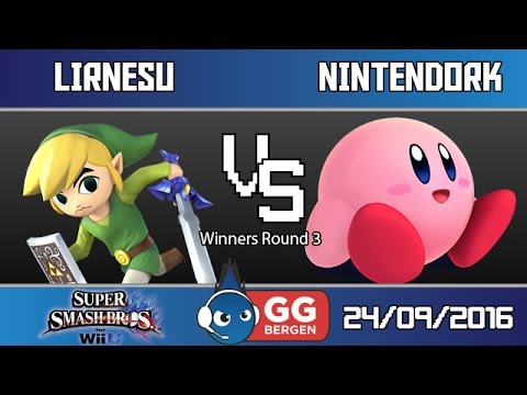 Smash 4 - Lirnesu (Toon Link) vs. NintendOrk (Kirby) - GGB LXIII, Winners Round 3