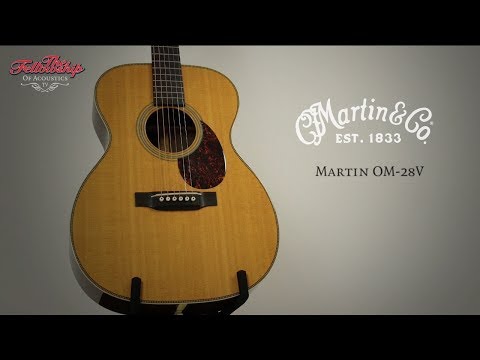 2002 Martin OM-28V "VINTAGE SERIES" Natural Finish + OHSC image 23