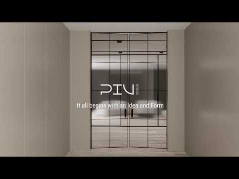 PIU Design high doors and sliding doors system