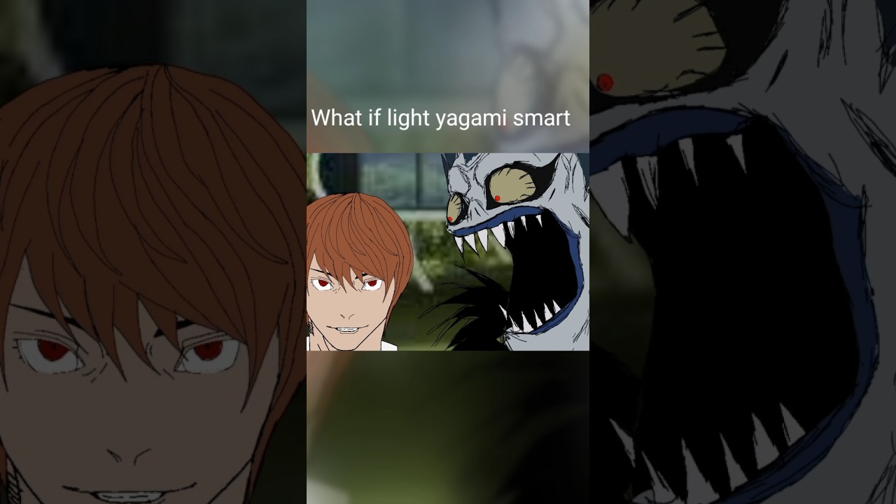 what If light yagami smart #memes #animation #foryou #deathnote #lightyagami
