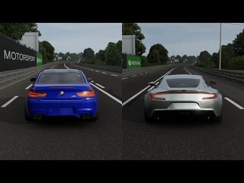 FM7 Drag Race - DME BMW M6 (F13) vs Aston Martin One-77