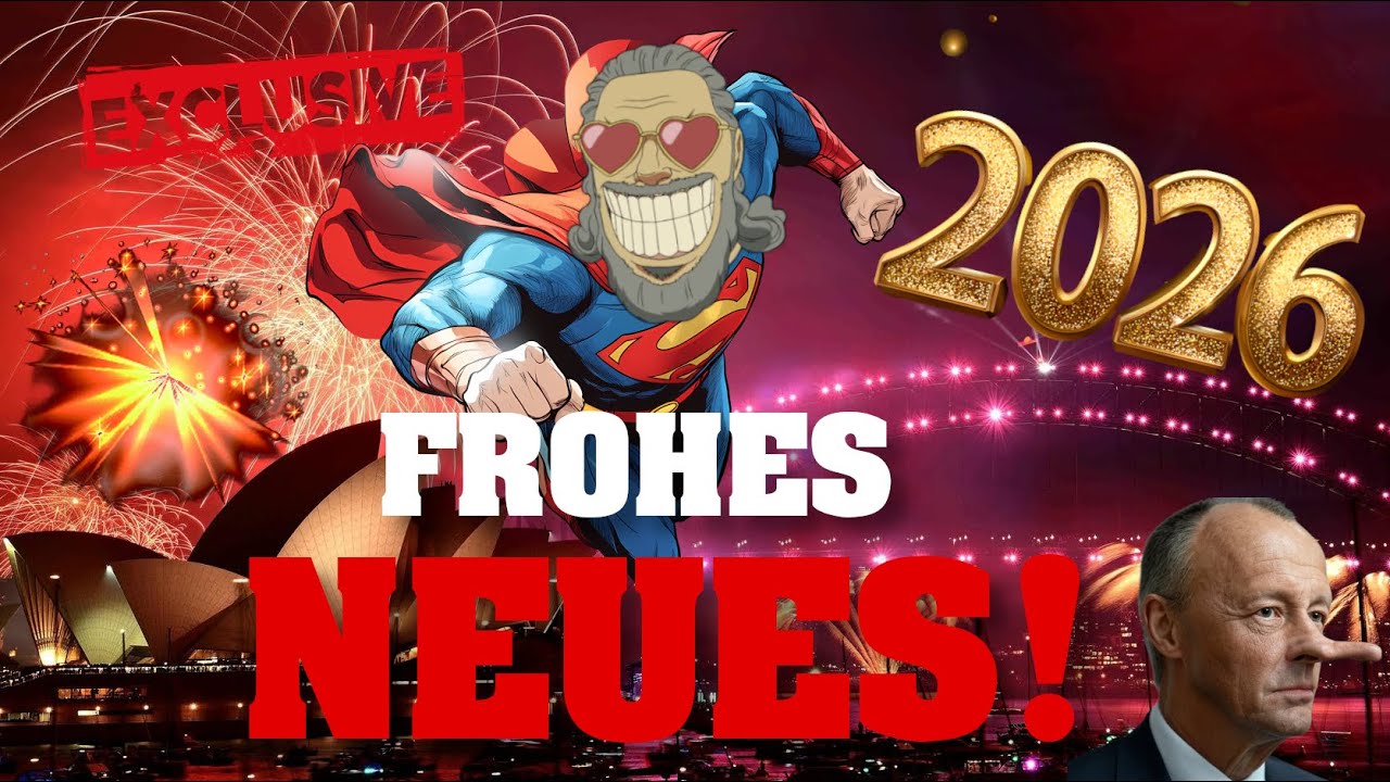 BEST OF Silvester! Willkommen 2026! Merz, Böller und BAMBULE! 💥⚡️ #PolitSatire