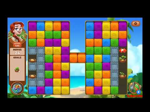 Lost Island Blast Adventure Level 491 NO BOOSTERS - A S GAMING