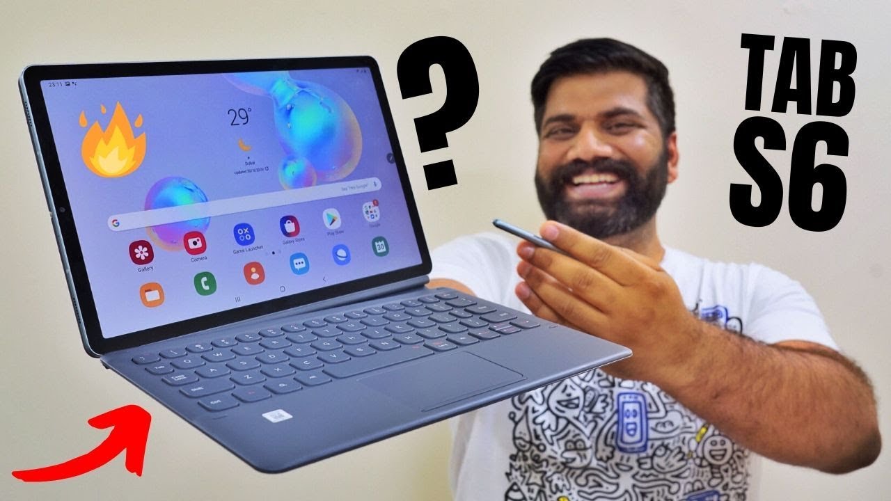 Samsung Galaxy Tab S6 Unboxing & First Look - The Premium Performer🔥🔥🔥