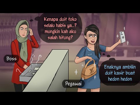 WANITA2 PENYEMBAH HARTA - Jadi Jahat demi Cuan | Kompilasi Kartun Animasi Drama