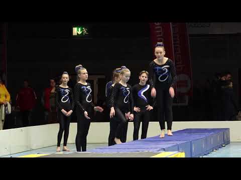 Junior NM Miks Sandnes 2 tumbling i Drammen 2019