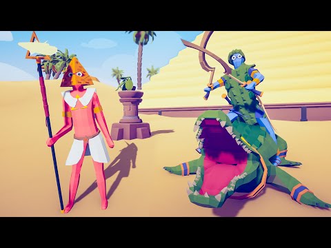 NEW FACTION in TABS, EGYPT + SECRET Units. Hidden Units in Totally Accurate Battle Simulator (MOD)