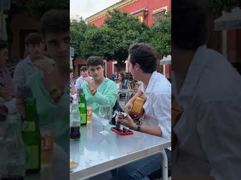 JUERGA FLAMENCA EN CALLE. Por Son kaló, La Cuarta Cuerda y Juanlu de Castro.
