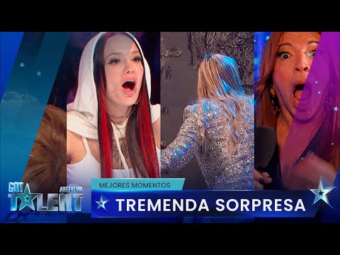 La prejuzgaron y terminaron boquiabiertos con su "pintura rápida"  - Got Talent Argentina 2023