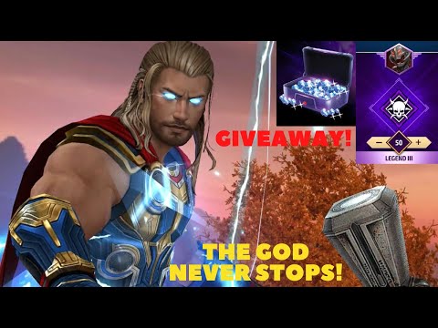 T4 THOR DESTROYS ULTRON STAGE 50! CRYSTALS COUPON GIVEAWAY - Marvel Future Fight