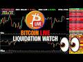 Bitcoin LIVE Chart Liquidation Watch