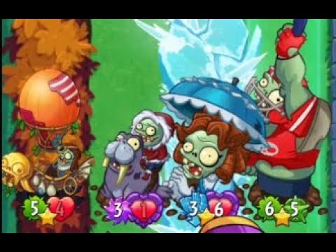 PvZ heroes Climax of Gold League!!! Plants vs Zombies Heroes
