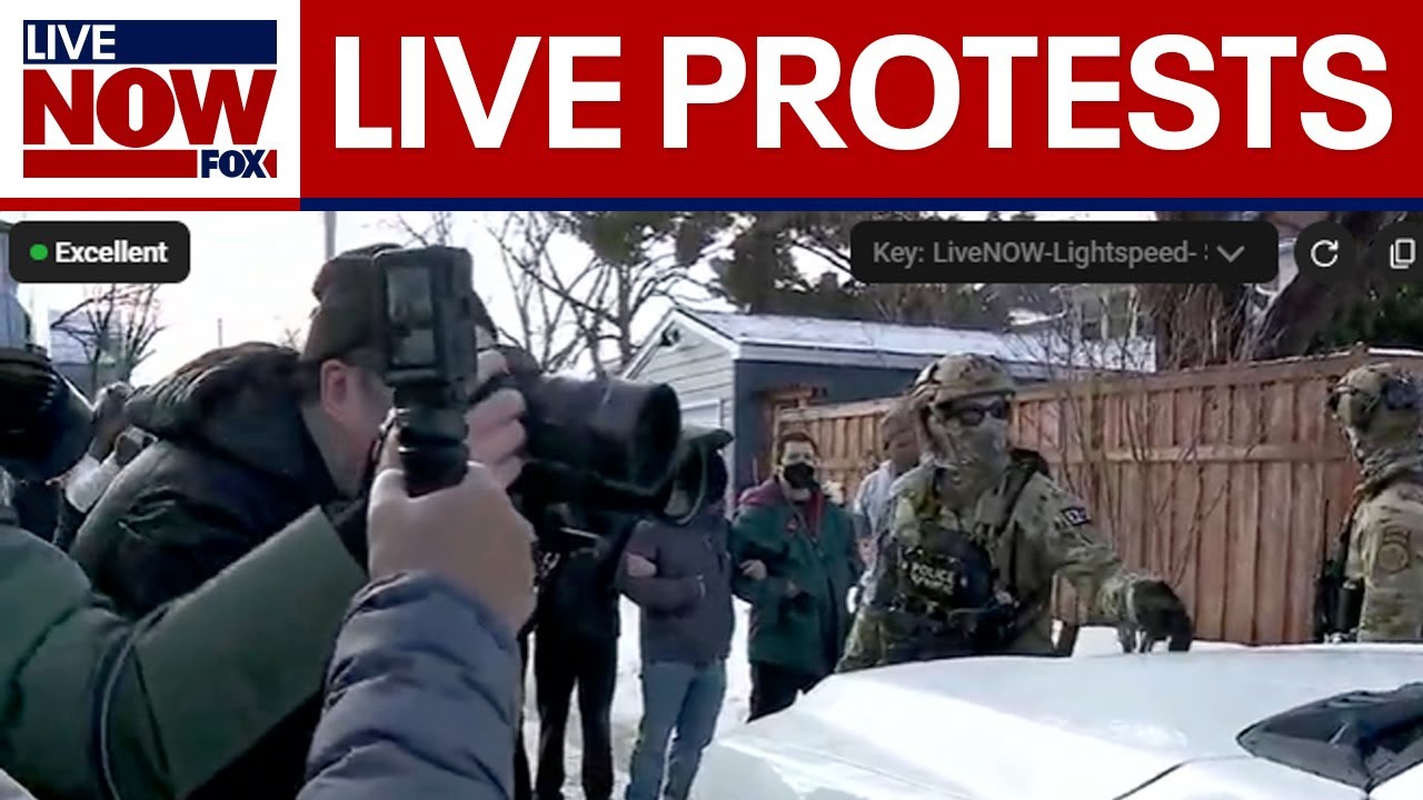 LIVE NOW: ICE and protesters clashing in Minnesota [GRAPHIC]