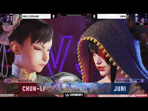 스트리트 파이터 6 SF6 ストリートファイター6  Leshar (Chun-Li) vs. Uma (Juri) Capcom Cup X