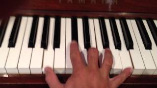 Time - Ben Folds, Tutorial Part 1 of 3 (Right Hand)