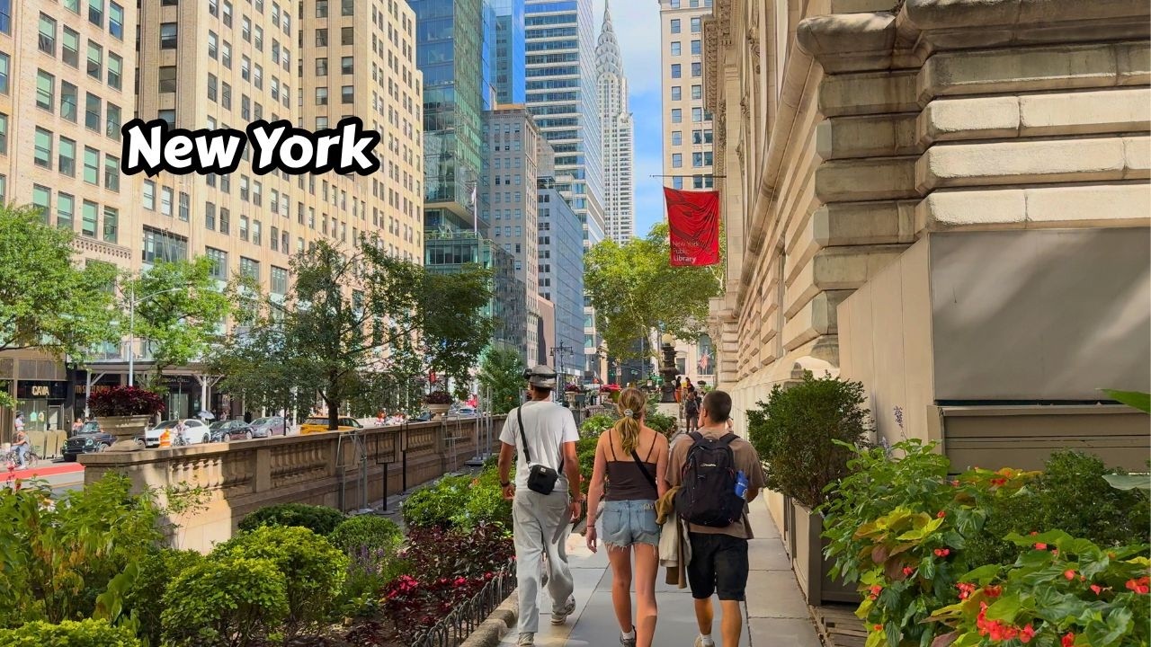 What Midtown Manhattan Looks Like On A Saturday 4k Walking Tour