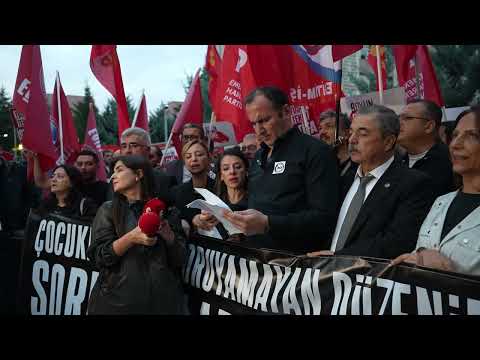 Eğitim-İş Genel Başkanı Kadem Özbay - Eğitimde Şiddete Karşı MEB Önünde Açıklama - 23/09/2026 | EĞİTİM İŞ