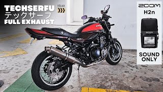 [排気音ONLY] Z900RS テックサーフマフラー | マレーシア Hartamas〜Shah Alam | クアラルンプール　#マレーシア #バイク #テックサーフ #Techserfu