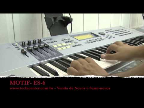 YAMAHA MOTIF ES-6 DEMO NA TECLACENTER