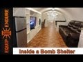 Inside a Bomb Shelter with Atlas Survival Shelters.