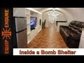Inside a Bomb Shelter with Atlas Survival Shelters.