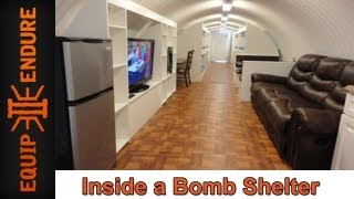 Inside a Bomb Shelter with Atlas Survival Shelters by Equip 2 Endure