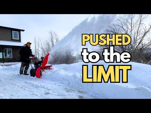 Can the Ariens Deluxe 24 even Handle This?!