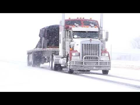 02-04-2021 Roseville, IL Intense Blizzard Conditions, Zero Visibility, Vehicle Slideoffs, Plows