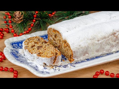Quick Stollen without yeast! Now you will cook it always!