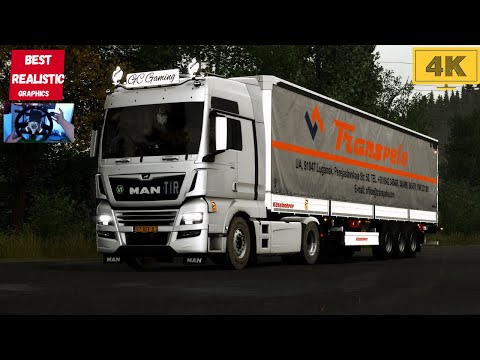 MAN TGX |Realistic Driving| Promods 2.66 Pécs-Subotica1.48
