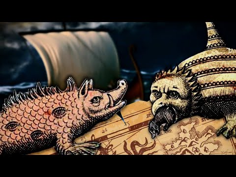 Exploring The Bizarre Sea Monsters of Medieval Maps | Carta Marina
