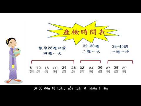 越南語版-孕產婦及嬰幼兒照護系列影片