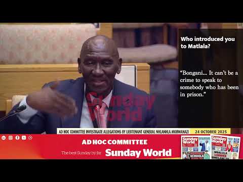 WEEKLY RECAP| PART 2-Ad Hoc Committee: Bheki Cele