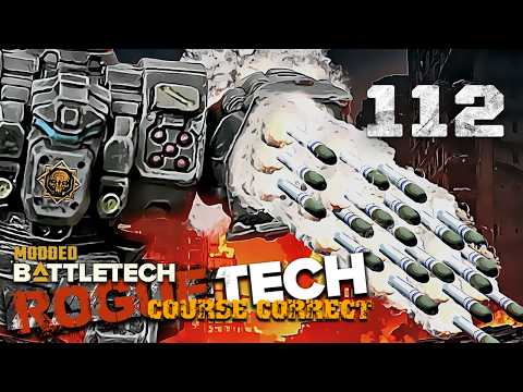What an Ambush! It couldn't be any closer! - Battletech Modded / Roguetech Course Correct 112