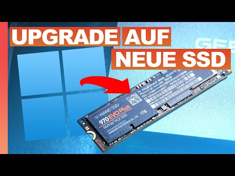 Zu WENIG SSD-Speicher? — UPGRADE ohne WINDOWS Neuinstallation