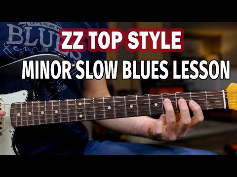 ZZ Top Blue Jean Blues Solo Lesson