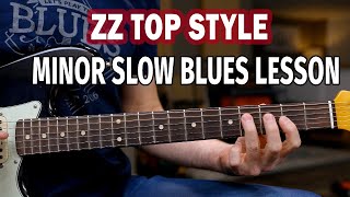 ZZ Top Blue Jean Blues Solo Lesson