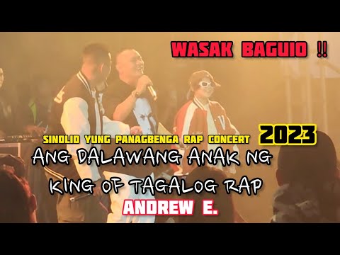Live perform ichiro x fordy x Andrew E. Panagbenga rap concert 2023 @ convention cultural center