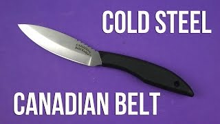 Cold Steel Canadian Belt Knife (20CBL) - відео 2