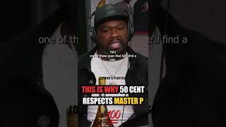 This is why 50 Cent respects Master P 🏅🐐💯 #Masterp #50cent #interview #hiphop