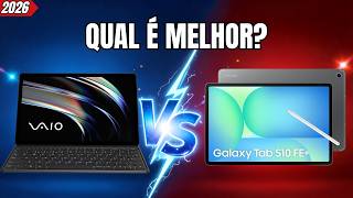 VAIO TL10 vs Galaxy Tab S10 FE+: Qual TABLET VALE A PENA COMPRAR em 2026?