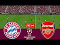 [LIVE] Bayern Munchen vs Arsenal. UEFA Champions League 23/24 Full Match - VideoGame Simulation